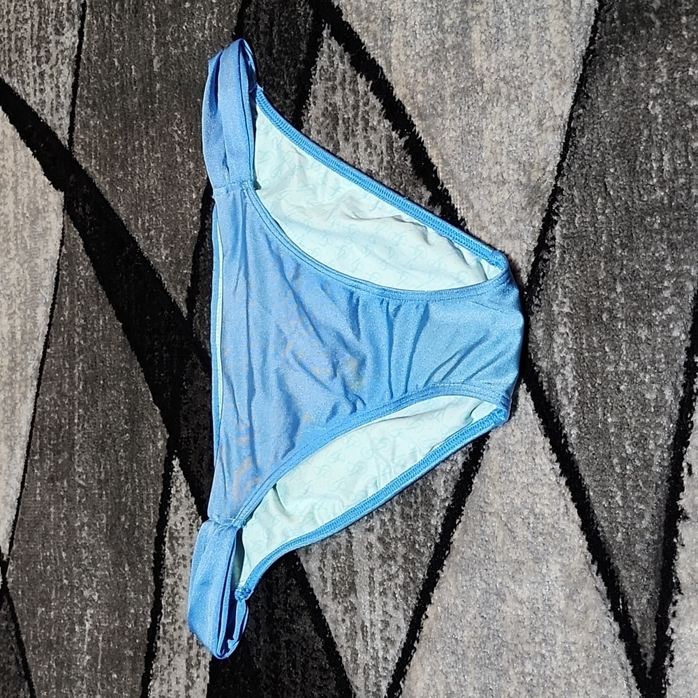 VICTORIA SECRET 2013 BLUE CHEEKY BIKINI SWIM BOTTOM